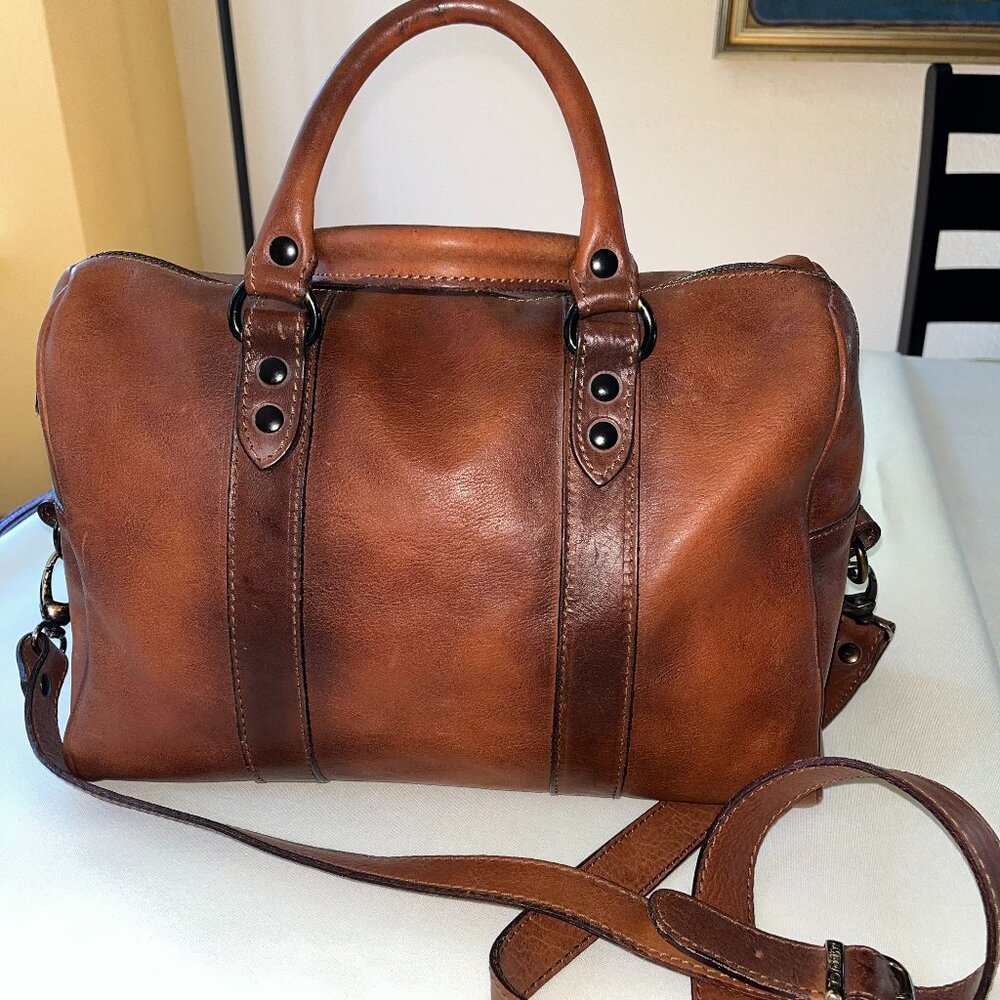 Leather Satchel Made in Italy